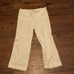 White Linen Pants